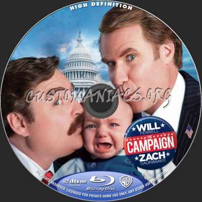 The Campaign blu-ray label