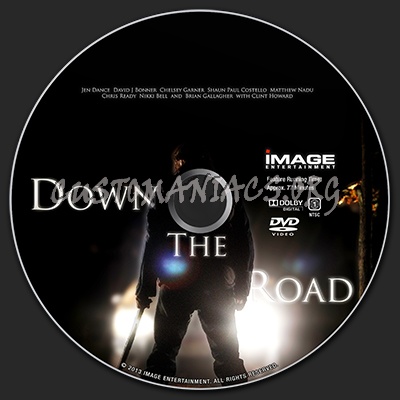 Down the Road dvd label