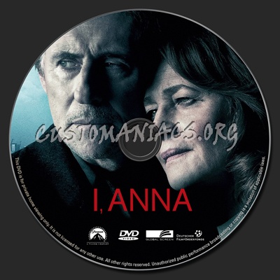 I Anna dvd label