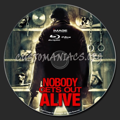 Nobody Gets Out Alive (aka Down The Road) blu-ray label