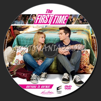 The First Time dvd label