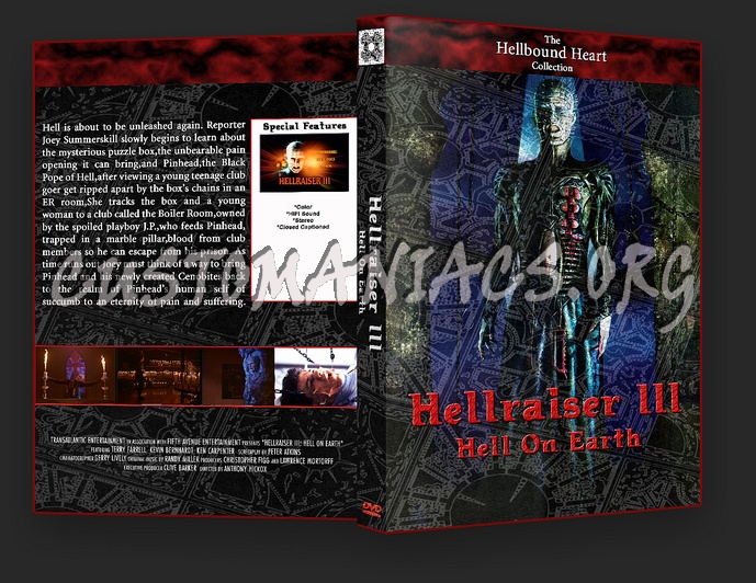 Hellraiser dvd cover