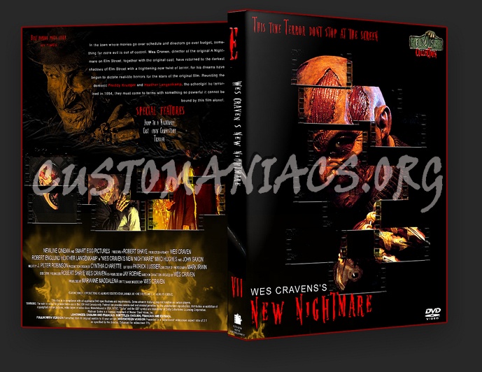 A Nightmare On Elm street dvd cover