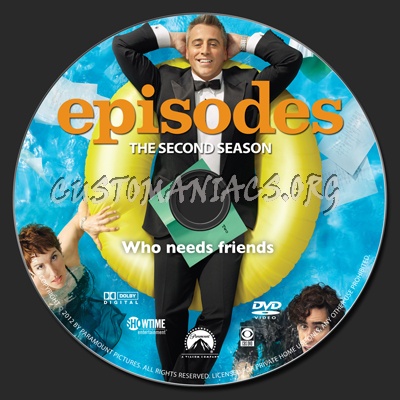 Episodes season-2 dvd label