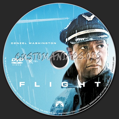 Flight dvd label