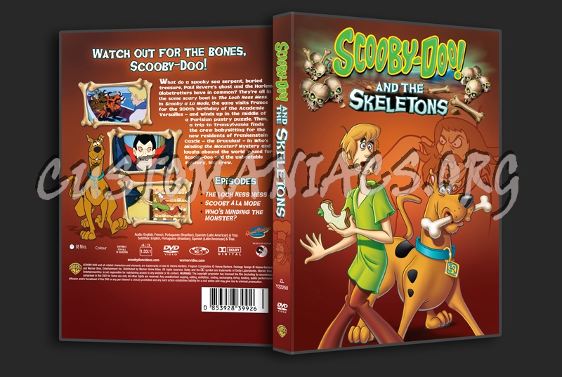 Scooby-Doo! and the Skeletons dvd cover