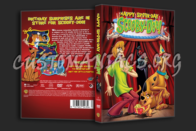 Scooby-Doo! Happy Spook-Day dvd cover