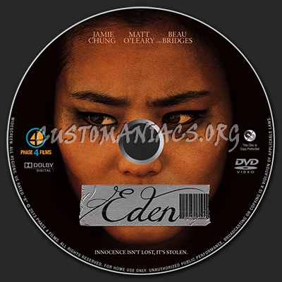 Eden dvd label