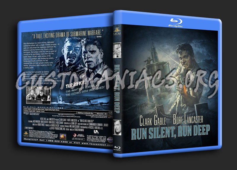 Run Silent, Run Deep blu-ray cover