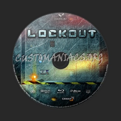 Lockout blu-ray label