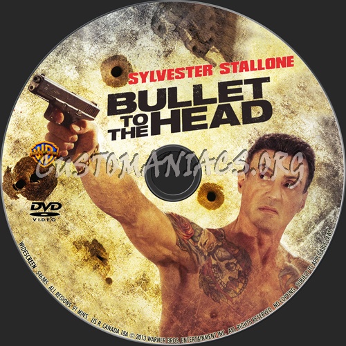 Bullet to the Head dvd label