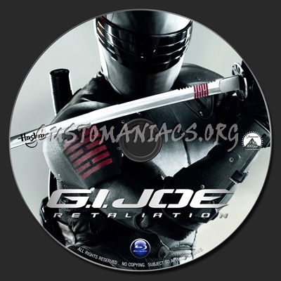 G.I. Joe : Retaliation (2013) blu-ray label