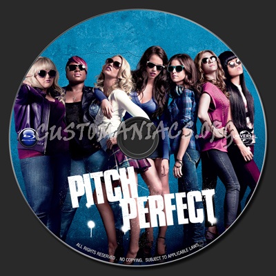 Pitch Perfect (2012) blu-ray label