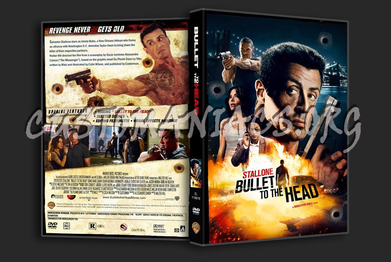 Bullet to the Head dvd cover