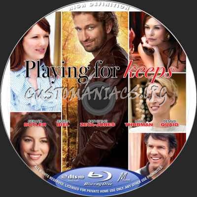 Playing For Keeps blu-ray label