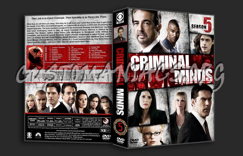 Criminal Minds: Seasons 1-7 dvd cover