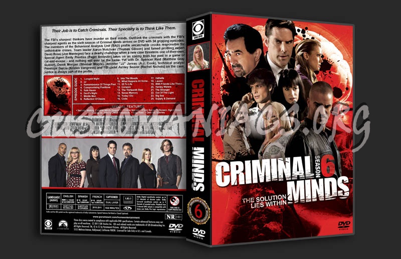 Criminal Minds: Seasons 1-7 dvd cover