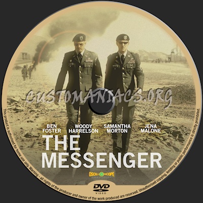 The Messenger dvd label