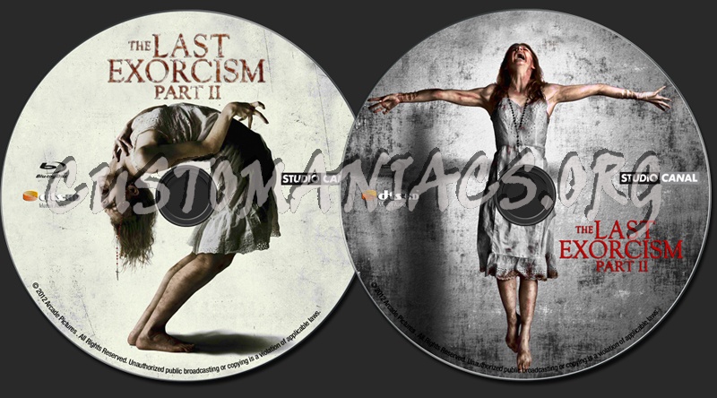 The Last Exorcism: part 2 blu-ray label