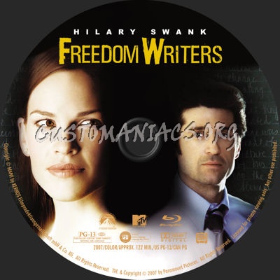 Freedom Writers blu-ray label