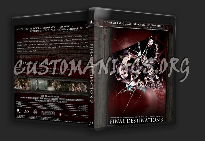 Final Destination 3 blu-ray cover