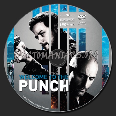 Welcome To The Punch dvd label
