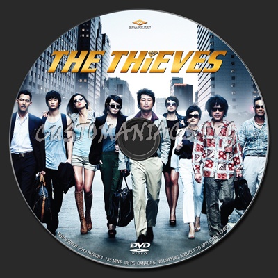 The Thieves dvd label