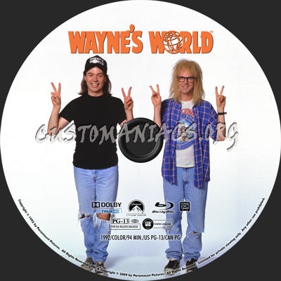 Wayne's World blu-ray label