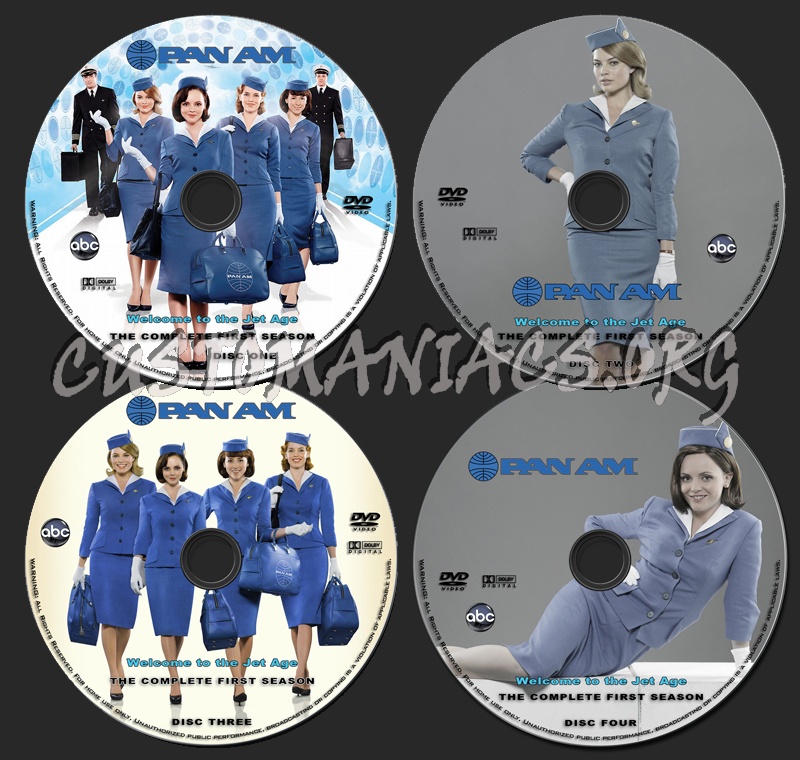 Pan Am - Season 1 dvd label