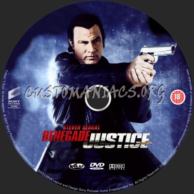 Renegade Justice dvd label