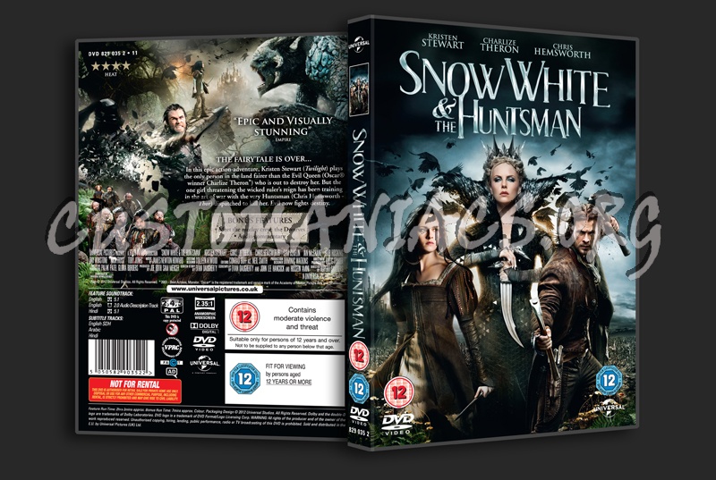 Snow White & the Huntsman dvd cover