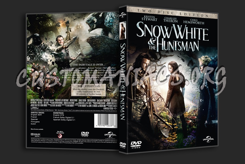 Snow White & the Huntsman dvd cover