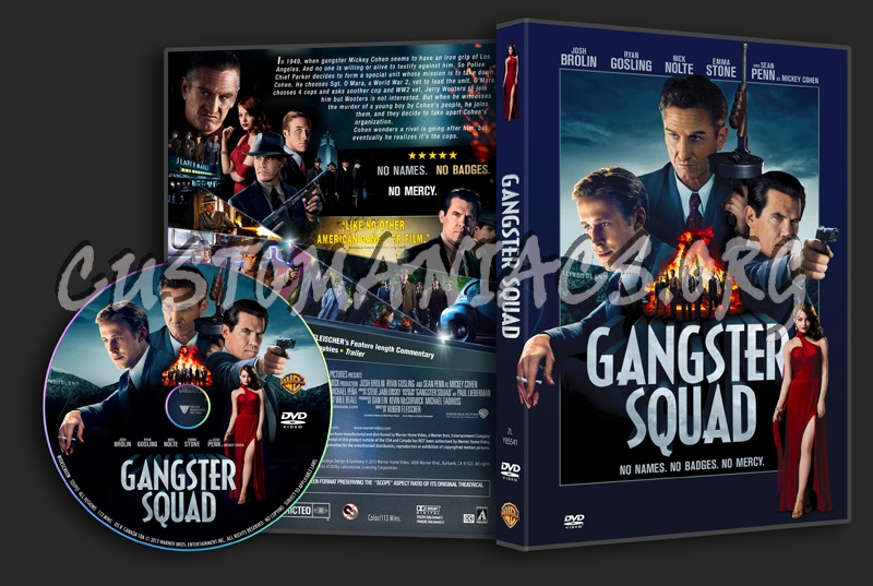 Gangster Squad dvd cover