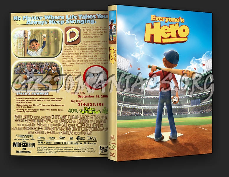 Everyone's Hero dvd cover