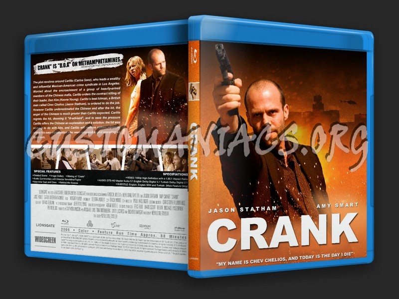 Crank blu-ray cover