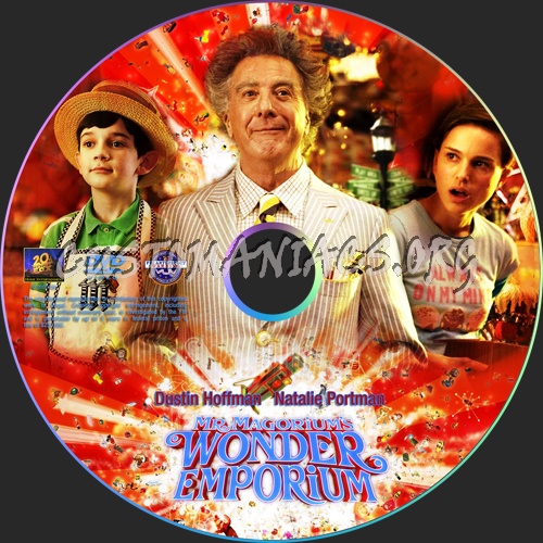 Mr Magoriums Wonder Emporium dvd label