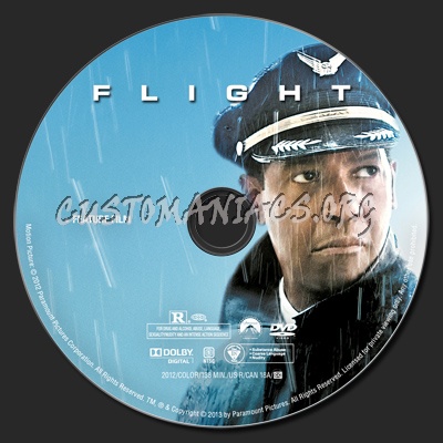 Flight dvd label