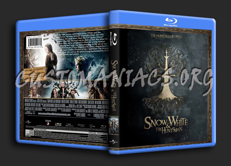 Snow White & The Huntsman blu-ray cover