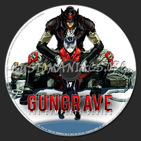 Gungrave dvd label