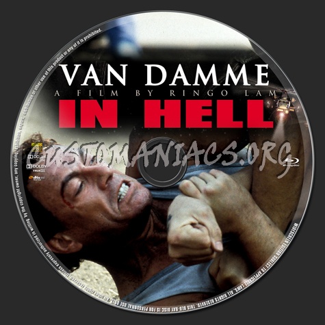 In Hell blu-ray label