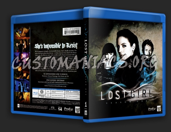 Lost Girl Season 1 blu-ray cover