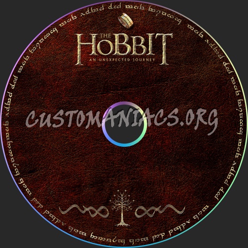 The Hobbit dvd label