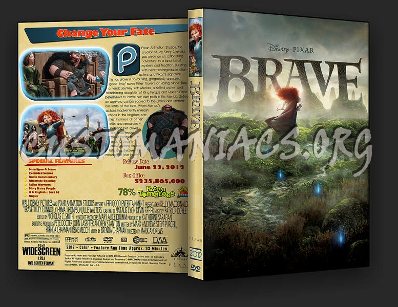 Brave dvd cover