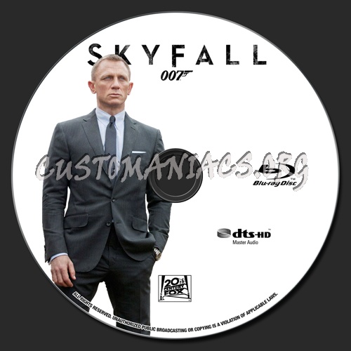 Skyfall blu-ray label - DVD Covers & Labels by Customaniacs, id: 187870 ...