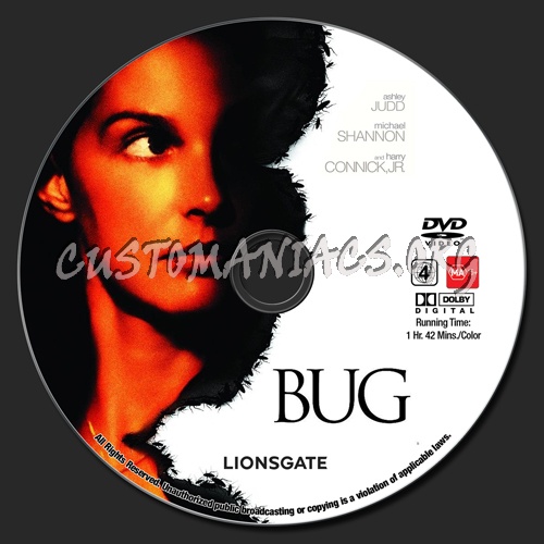 Bug dvd label