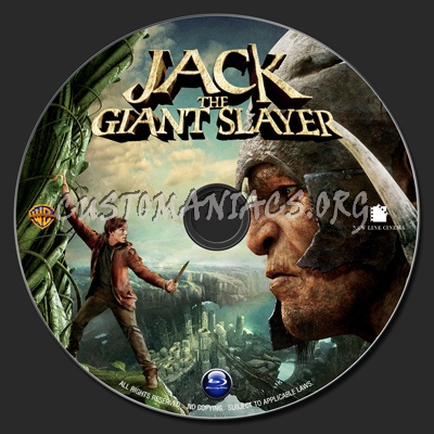 Jack The Giant Slayer (2013) blu-ray label