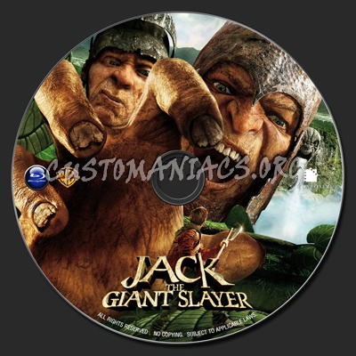 Jack The Giant Slayer (2013) blu-ray label