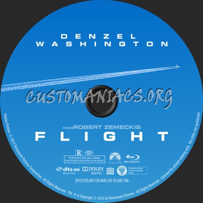 Flight blu-ray label - DVD Covers & Labels by Customaniacs, id: 187452
