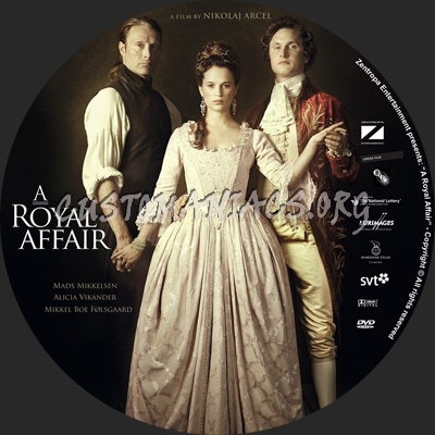 A Royal Affair dvd label