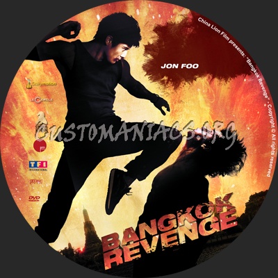 Bangkok Revenge dvd label